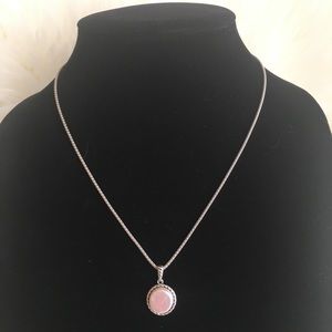 TJ Maxx Pearl Necklace Sterling Silver 92.5 Chain